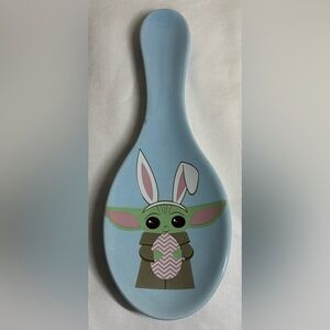 Star Wars Grogu Baby Yoda Spoon Rest Easter Bunny Costume Eggs The Mandalorian